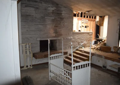 Before Abandoned House (7010 Deer Run) (3) Remodeler Columbus Oh Heitmeyer Build