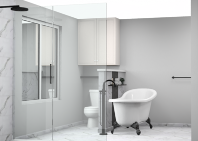 Concept Renderings Master Bath Remodel (1) Remodeler Columbus Oh Heitmeyer Build