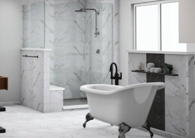Concept Renderings Master Bath Remodel (3) Remodeler Columbus Oh Heitmeyer Build